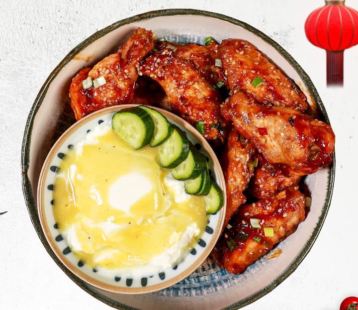 SPICY AND SOUR WINGS